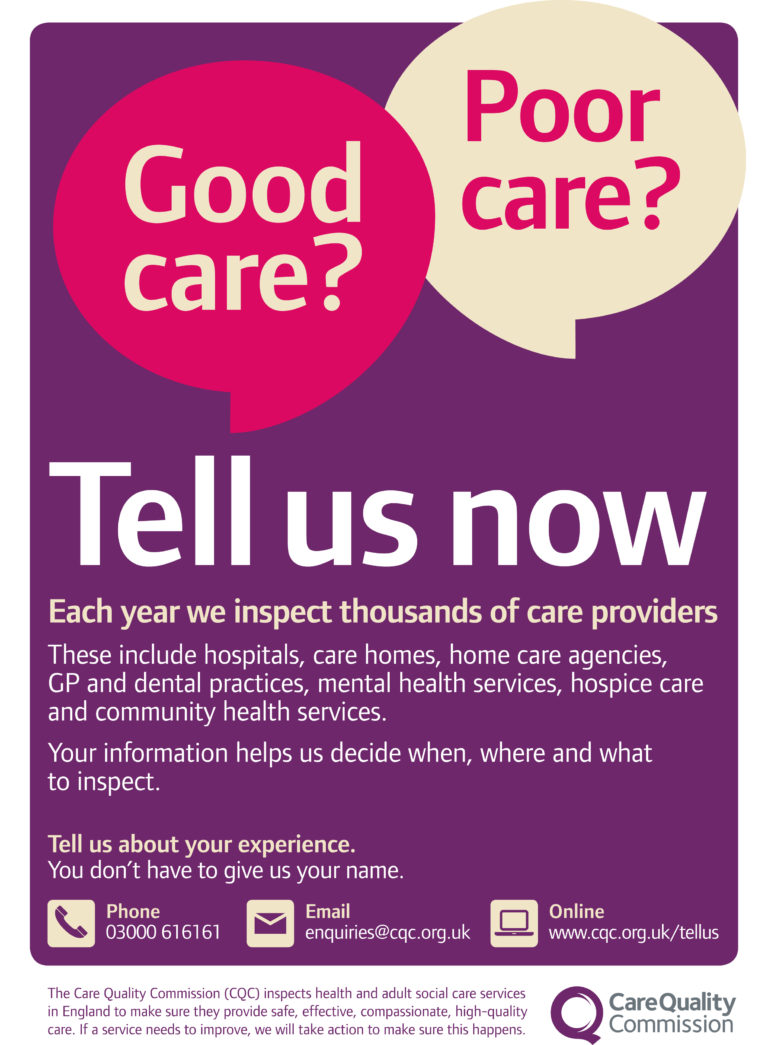 CQC-_tell_us_poster - Care4Life Healthcare Services